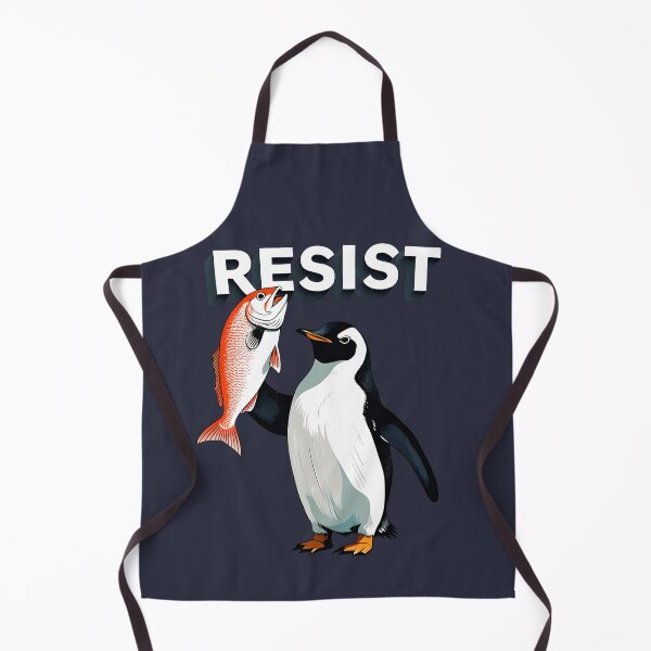 Item preview, Resist Penguin Funny Penguin Against Tariff designed and sold by KateLeap.