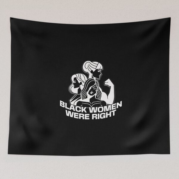 Item preview, Black Women Were Right Power Women Silhouette Art designed and sold by ArtDesignTp.