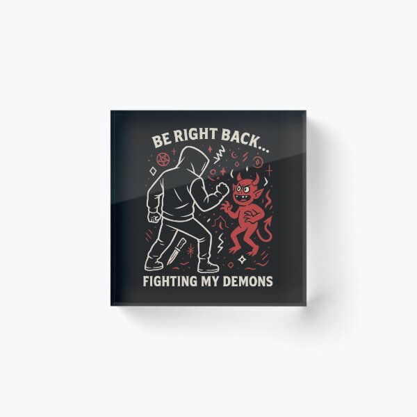 Item preview, Fighting My Demons designed and sold by Planetporridge.
