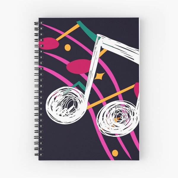 Item preview, Colorful music notes designed and sold by LiskoDesign.