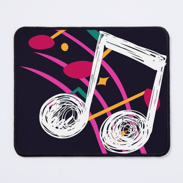 Item preview, Colorful music notes designed and sold by LiskoDesign.