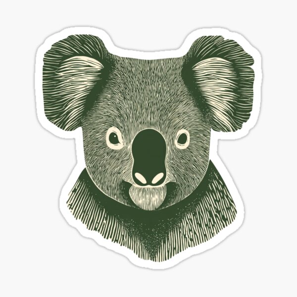 Item preview, Koala designed and sold by StudioRedKoala.