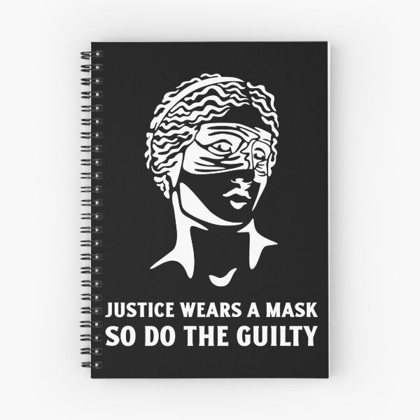 Item preview, Justice wears a mask so do the guilty A Powerful Guilty Statement For Lawyers designed and sold by The Sun Brings Light.