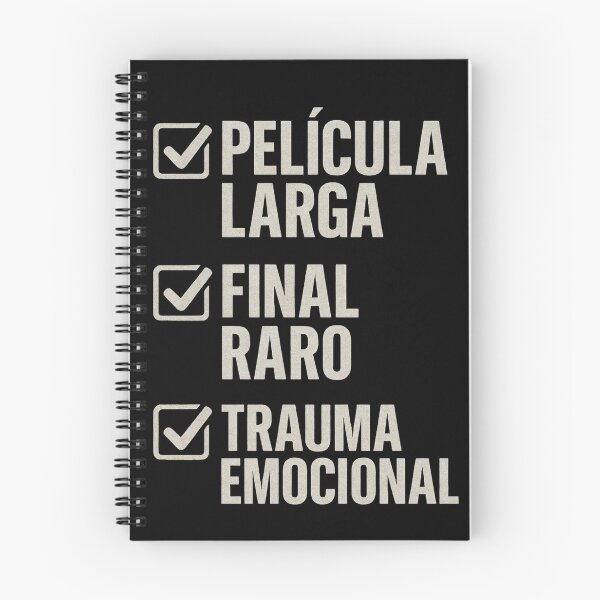 Item preview, Cinephile Checklist: Long movie, weird ending, trauma designed and sold by ElCineFriki.