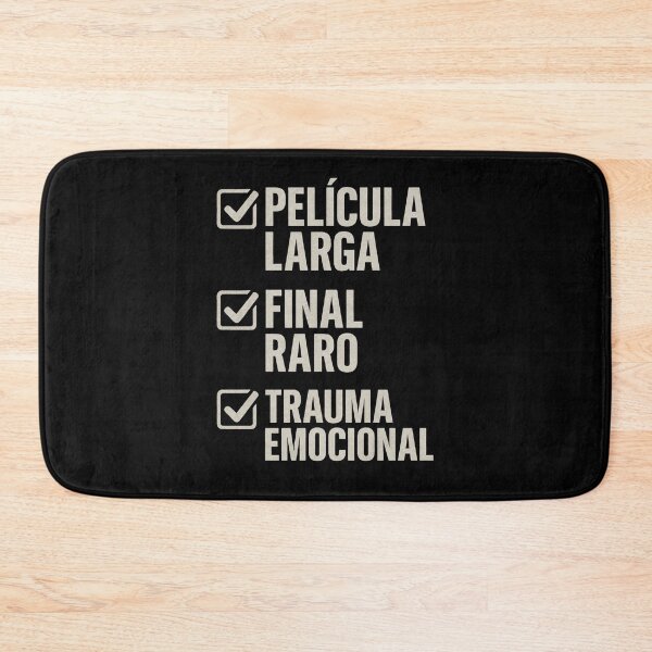Item preview, Cinephile Checklist: Long movie, weird ending, trauma designed and sold by ElCineFriki.