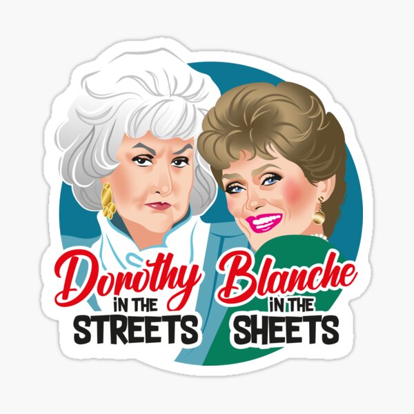Vista previa del artículo con la obra «Dorothy en las calles, Blanche en las sábanas», diseñado y vendido por AleMogolloArt.