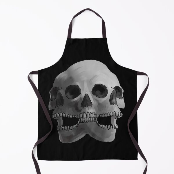 Item preview, Gray Triple Skull Pattern designed and sold by saltjart.