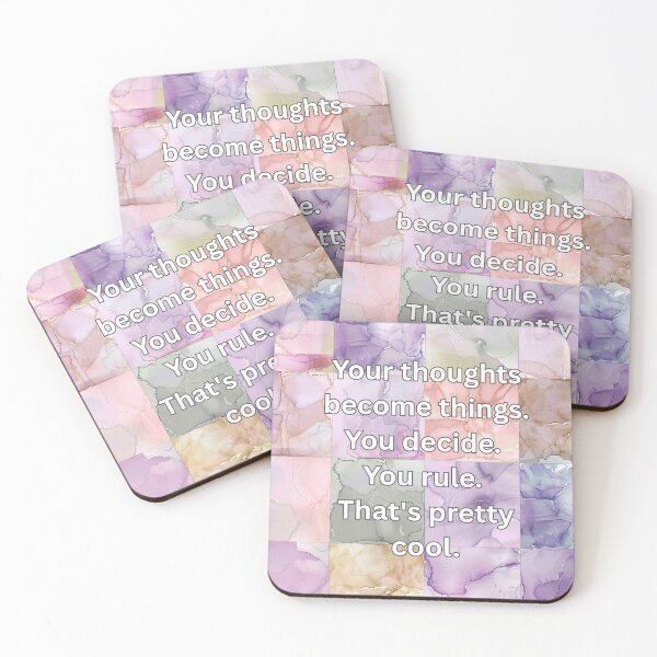 Item preview, Your thoughts become things. You decide. You rule. That's pretty cool. designed and sold by FlutterByH.