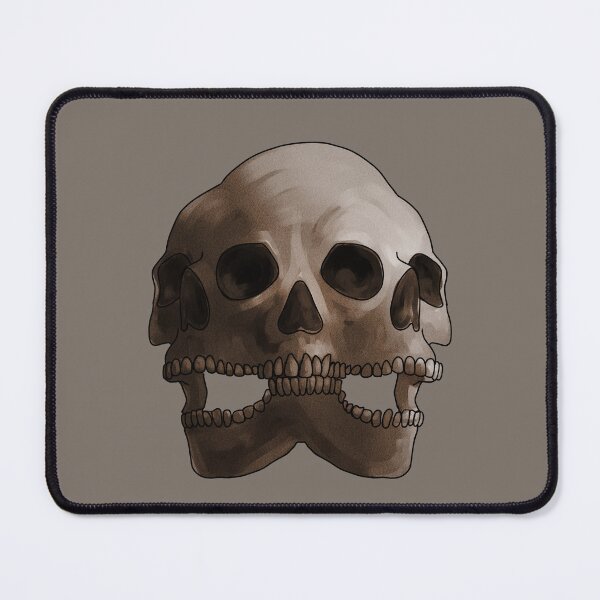 Item preview, Gritty Sepia Triple Skull Pattern designed and sold by saltjart.