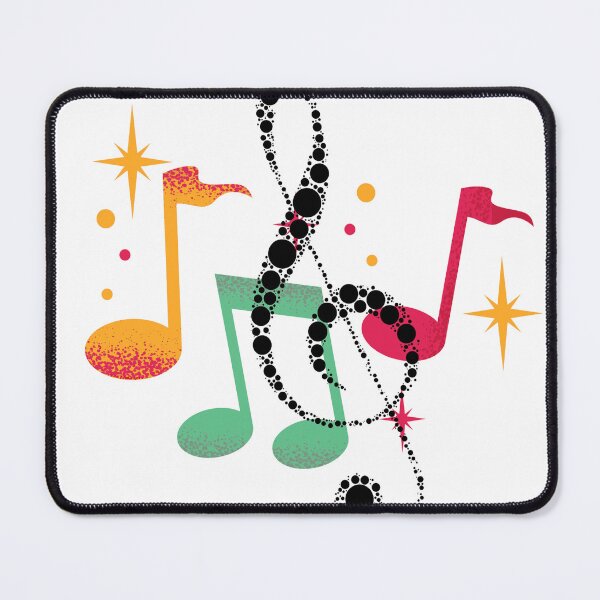 Item preview, Colorful music clef dotted designed and sold by LiskoDesign.
