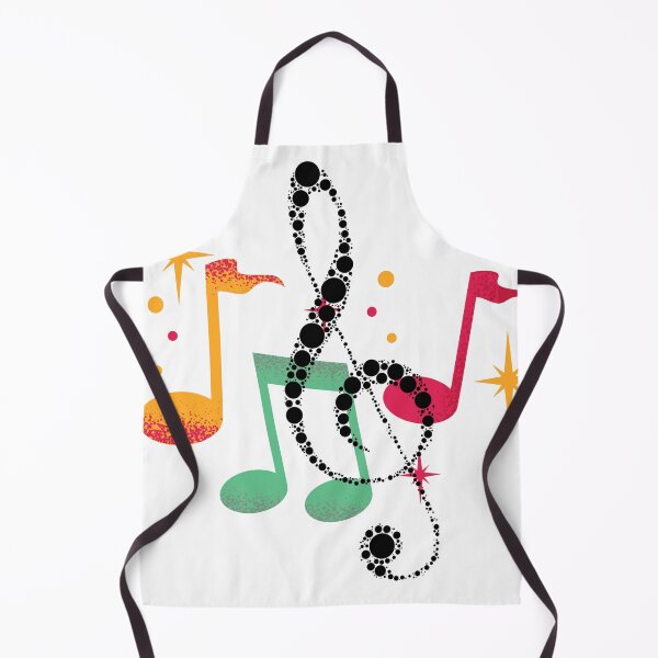 Item preview, Colorful music clef dotted designed and sold by LiskoDesign.