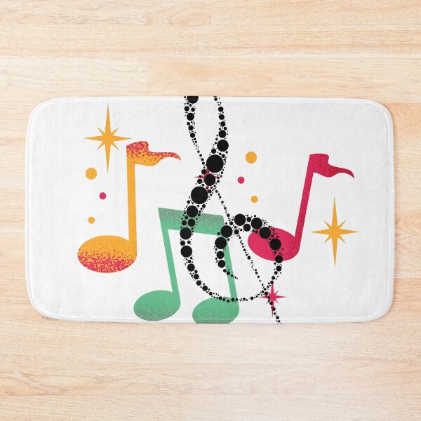 Item preview, Colorful music clef dotted designed and sold by LiskoDesign.