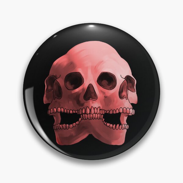 Item preview, Red Triple Skull Pattern  designed and sold by saltjart.