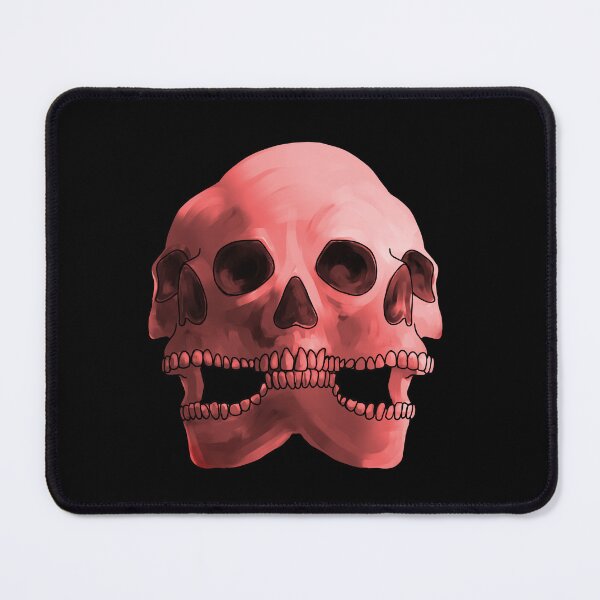 Item preview, Red Triple Skull Pattern designed and sold by saltjart.