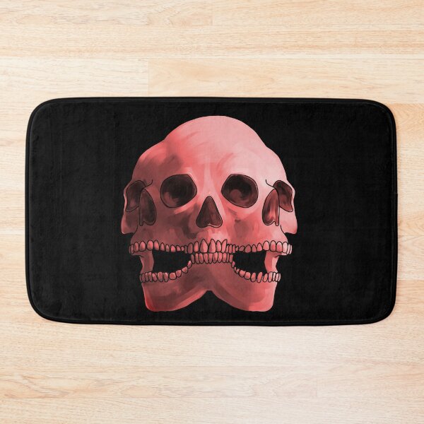 Item preview, Red Triple Skull Pattern  designed and sold by saltjart.