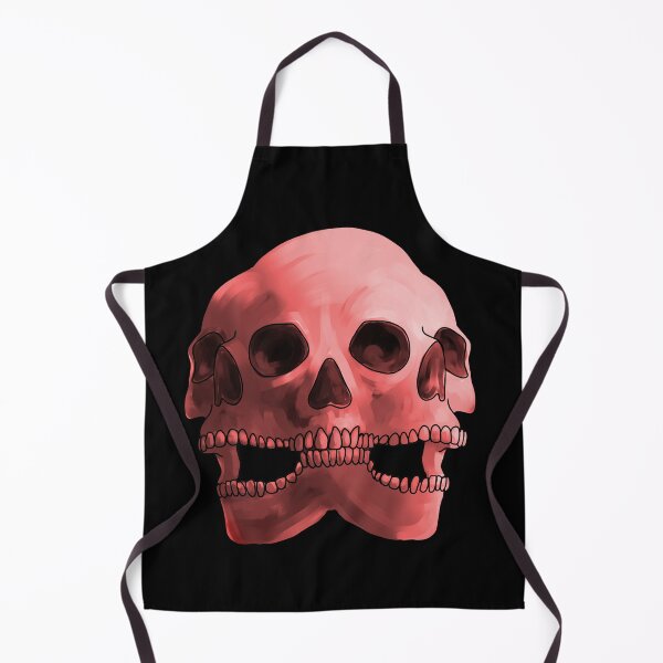 Item preview, Red Triple Skull Pattern designed and sold by saltjart.