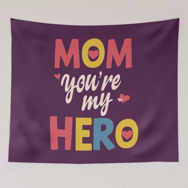 Item preview, Heroic Mom designed and sold by UpliftSoul.