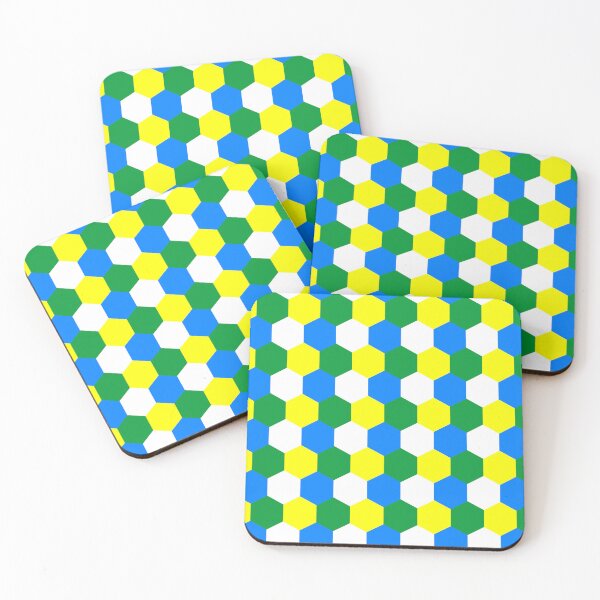 Item preview, Clear Hexagons Brazil designed and sold by Kiko 7.