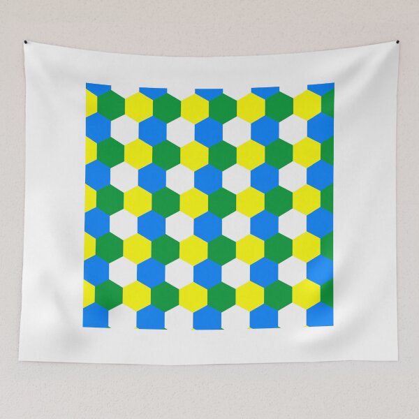 Item preview, Clear Hexagons Brazil designed and sold by Kiko 7.