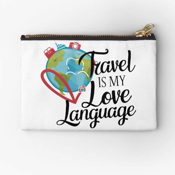 Item preview, Travel Is My Love Language – Wanderlust Quote Design designed and sold by BeforeYuGo.