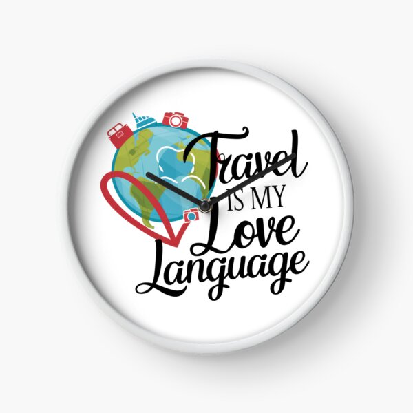 Item preview, Travel Is My Love Language – Wanderlust Quote Design designed and sold by BeforeYuGo.