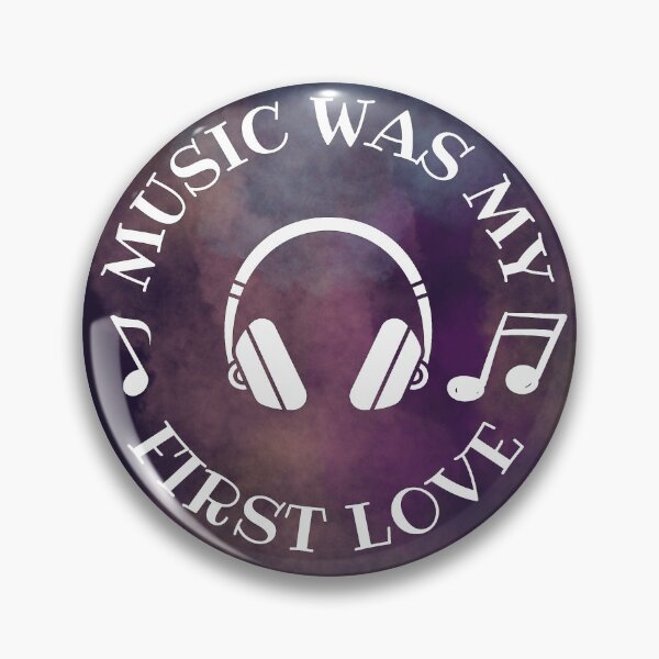Item preview, Music was my first love - Headphones white designed and sold by LiskoDesign.