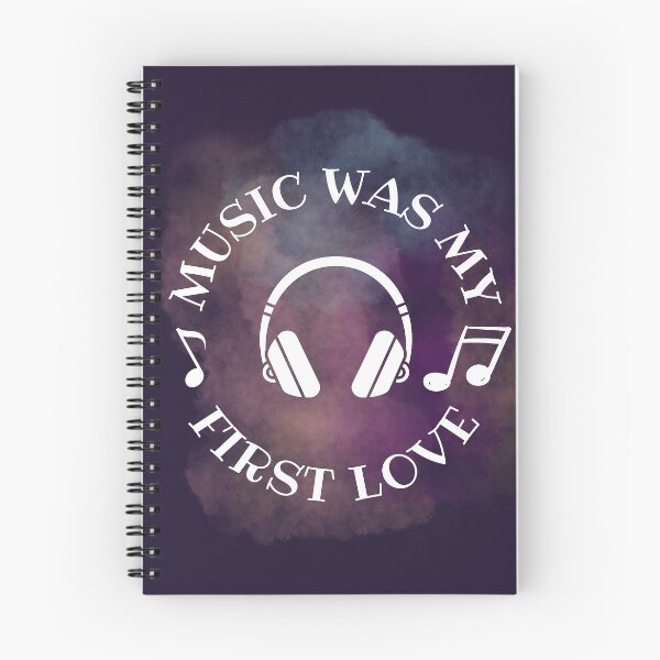 Item preview, Music was my first love - Headphones white designed and sold by LiskoDesign.
