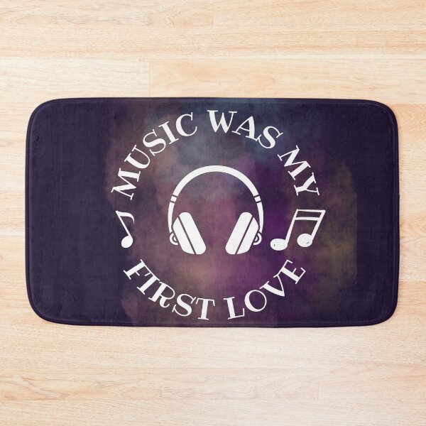 Item preview, Music was my first love - Headphones white designed and sold by LiskoDesign.