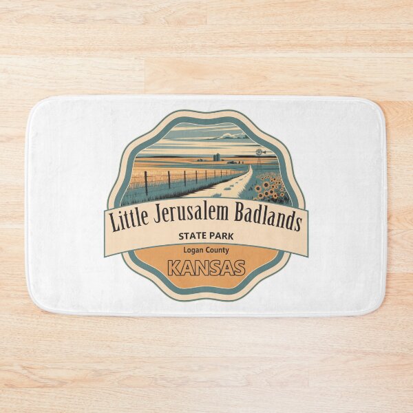Item preview, Little Jerusalem Badlands State Park, Logan County, Kansas designed and sold by Wanderful-roads.