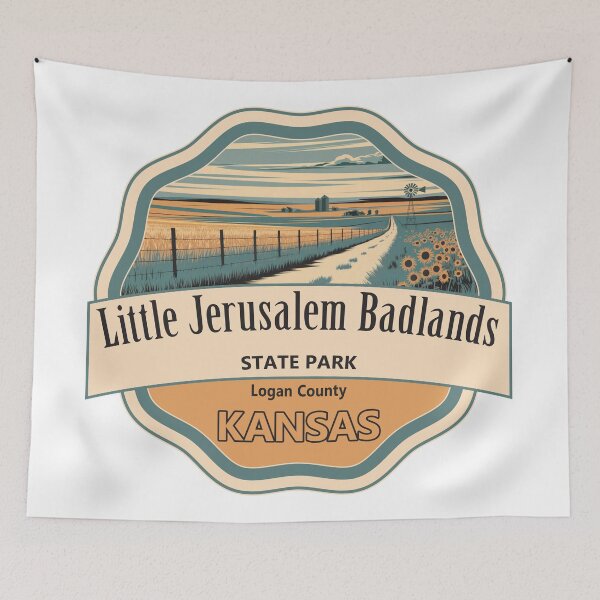 Item preview, Little Jerusalem Badlands State Park, Logan County, Kansas designed and sold by Wanderful-roads.