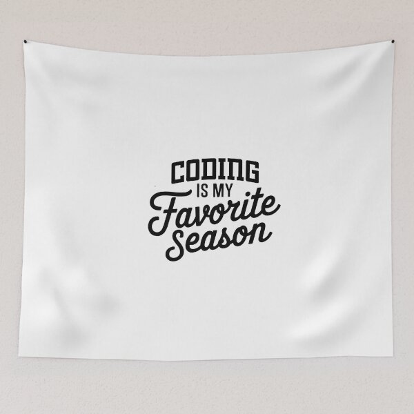 Item preview, Coding is My Favorite Season Funny Coding Lover designed and sold by Oussinc.