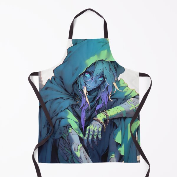 Item preview, Undead Skeleton Anime Girl designed and sold by bubblegoth.