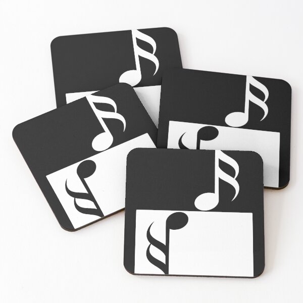 Item preview, music note black white yin yang designed and sold by LiskoDesign.