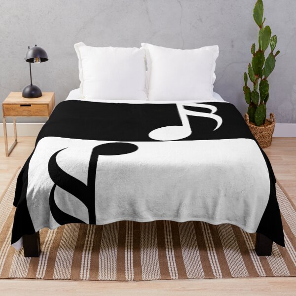 Item preview, music note black white yin yang designed and sold by LiskoDesign.