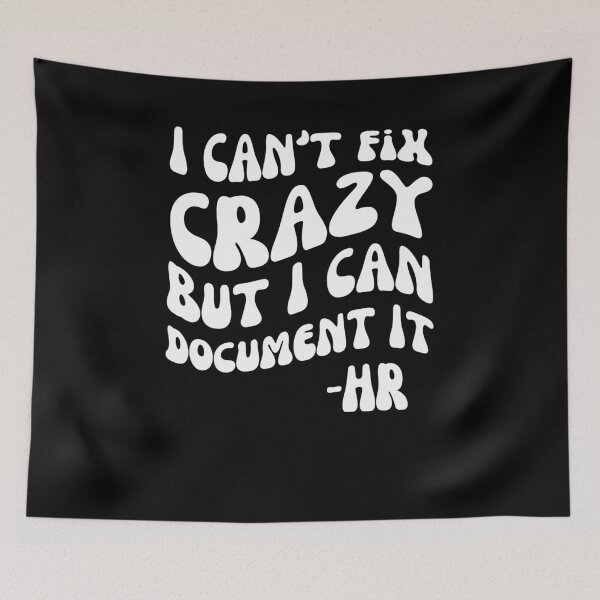 Item preview, Groovy I can't fix crazy, but I can document it funny HR designed and sold by snowry.