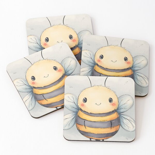 Item preview, Lindo dibujo de abeja designed and sold by disturbedrod.