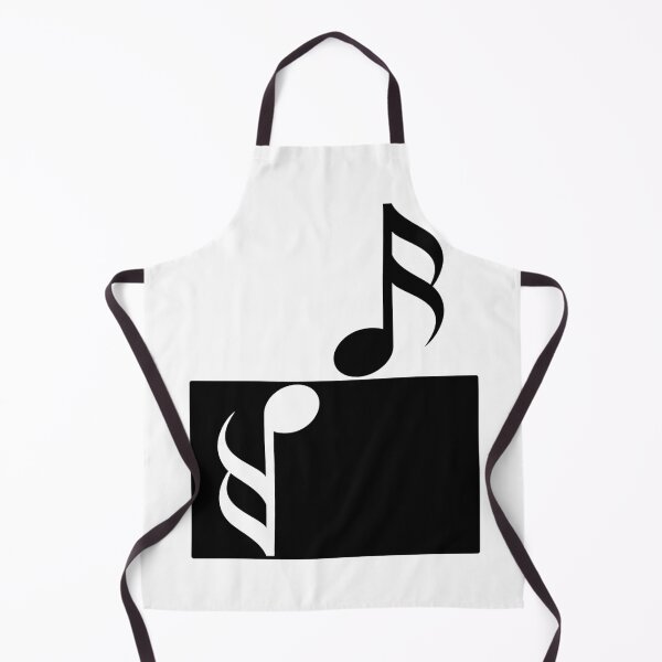 Item preview, music note white black yin yang designed and sold by LiskoDesign.