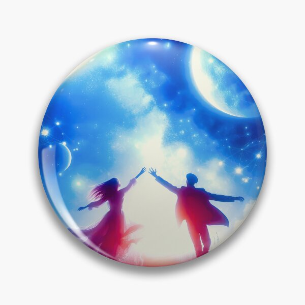 Item preview, Cosmic Connection: Lovers United by Moonlight designed and sold by Fantabulous.