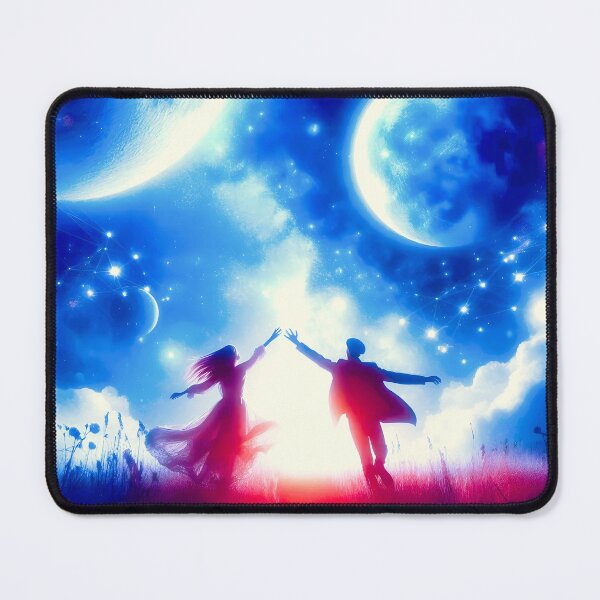 Item preview, Cosmic Connection: Lovers United by Moonlight designed and sold by Fantabulous.