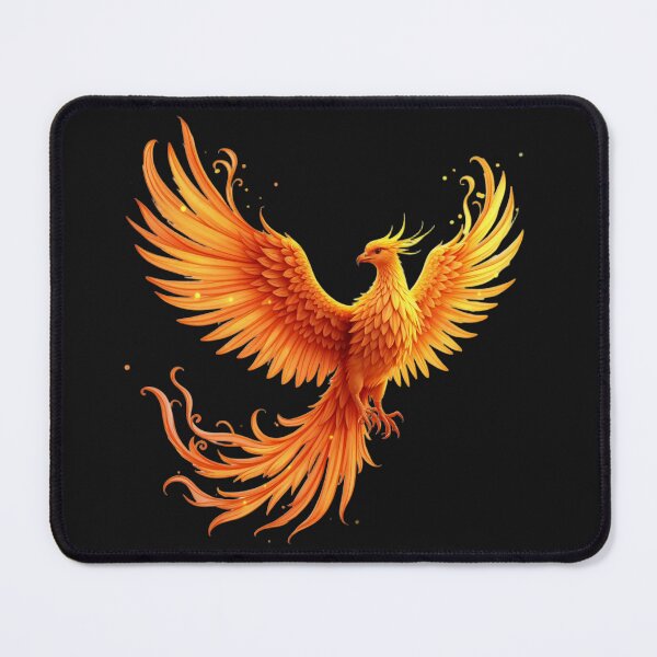 Item preview, Majestic Fiery Phoenix - Mythical Bird Art designed and sold by latelierdechris.