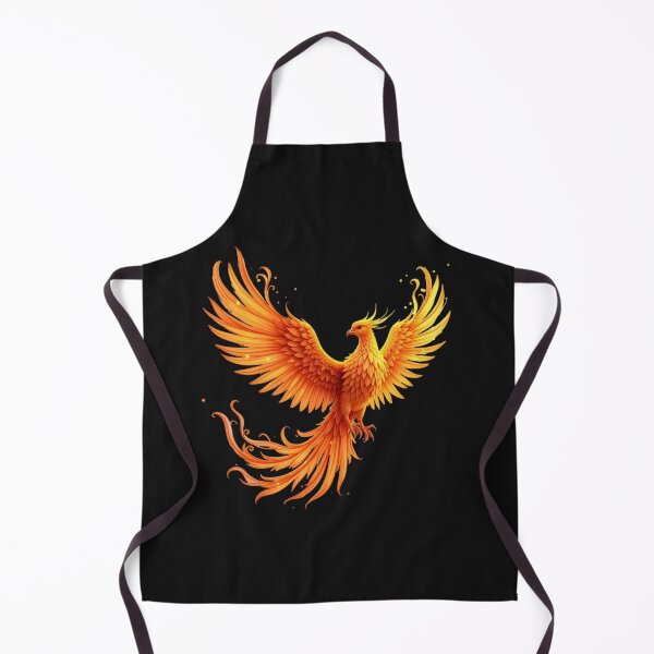 Aperçu de l'œuvre Majestic Fiery Phoenix - Mythical Bird Art créée et vendue par latelierdechris.