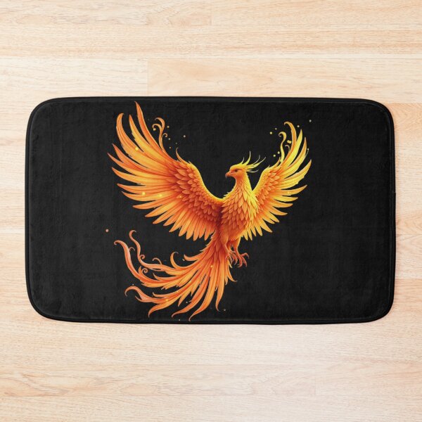 Item preview, Majestic Fiery Phoenix - Mythical Bird Art designed and sold by latelierdechris.