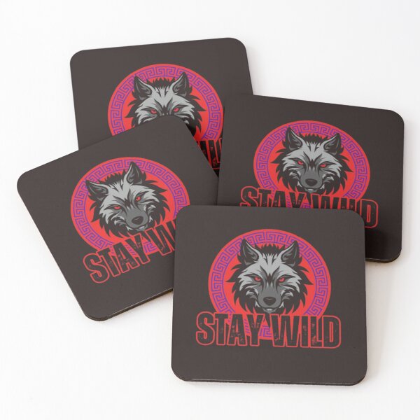 Item preview, Stay Wild" Nature-Inspired Sticker & T-Shirt Design | Adventure Aesthetic for Wanderers & Free Spirits designed and sold by dreambigdrive38.