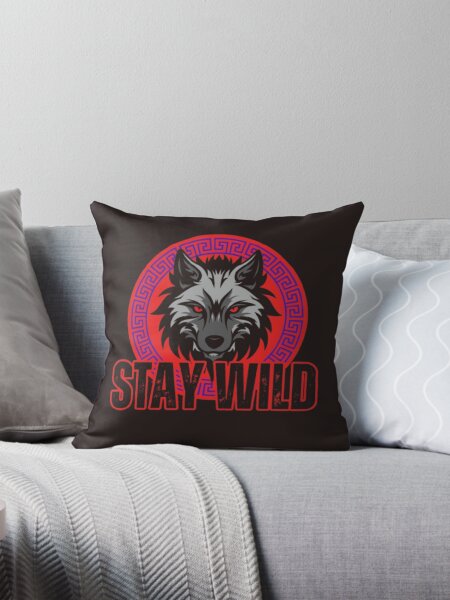 Item preview, Stay Wild" Nature-Inspired Sticker & T-Shirt Design | Adventure Aesthetic for Wanderers & Free Spirits designed and sold by dreambigdrive38.