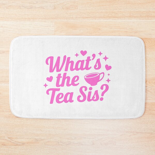 Item preview, What's The Tea Sis? Pink Teacup designed and sold by PMCreative.