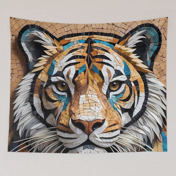 Item preview, Unique Tiger Mosaics Gradient Diversity designed and sold by UDV11.