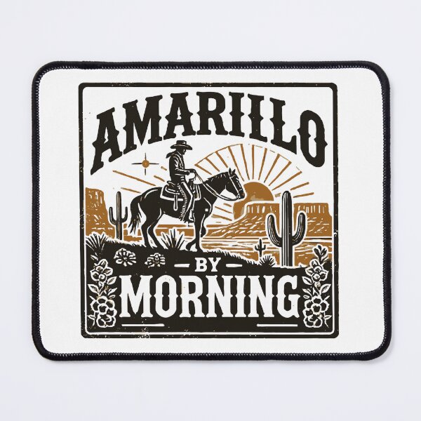 Item preview, Amarillo by Morning Illustration designed and sold by reddogbuckeye.