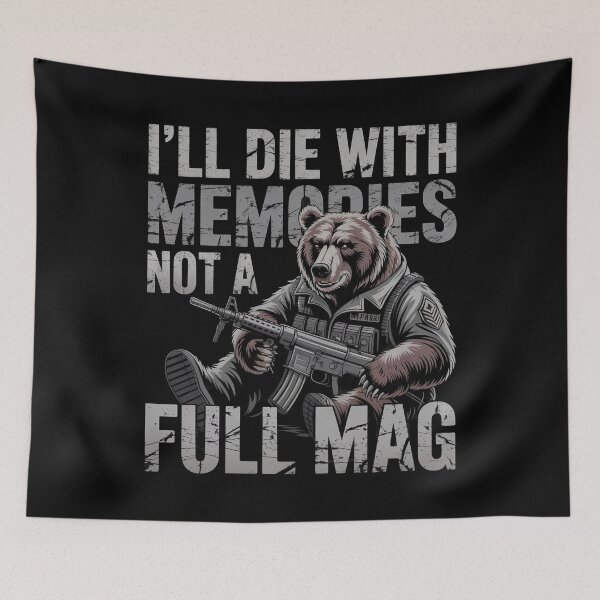 Item preview, I`ll Die With Memories Not A Full Mag designed and sold by Redgiant87x.