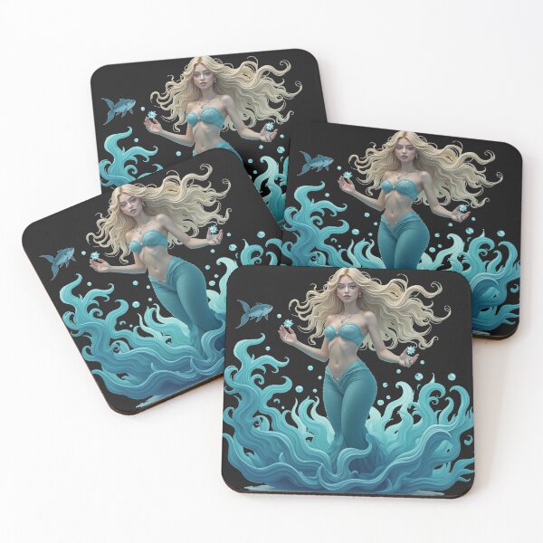Item preview, Enchanted Mermaid - Mystical Underwater Elegance designed and sold by latelierdechris.