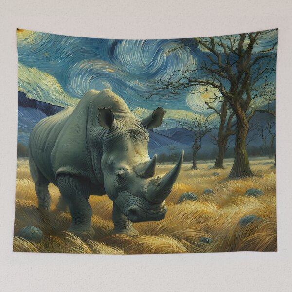 Item preview, Rhino Art #25 | Rhino Lovers designed and sold by ksgraphics222.